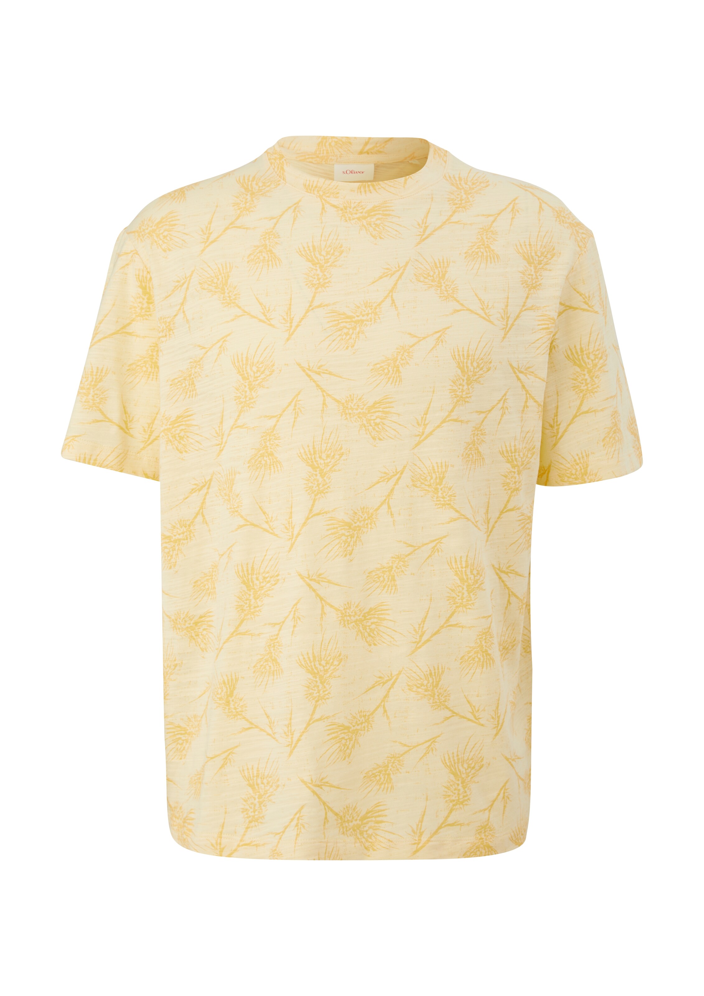 T-Shirt s.Oliver en jaune : devant