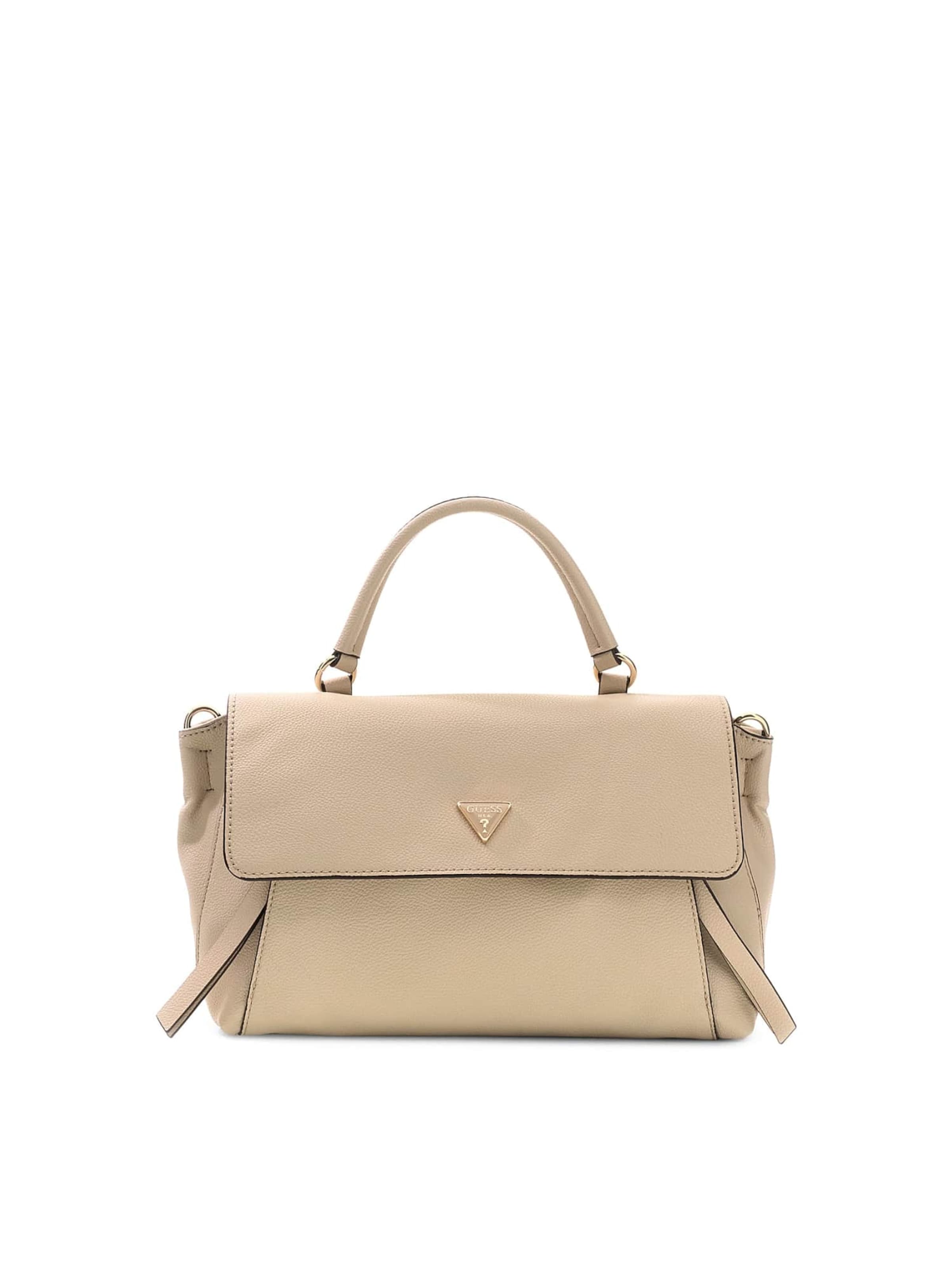 Sacs à main 'Devon' GUESS en beige : devant