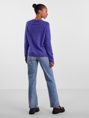 PIECES Sweater 'Juliana' in Purple