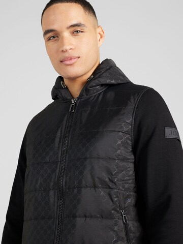 JOOP! Zip-Up Hoodie 'Scotty' in Black