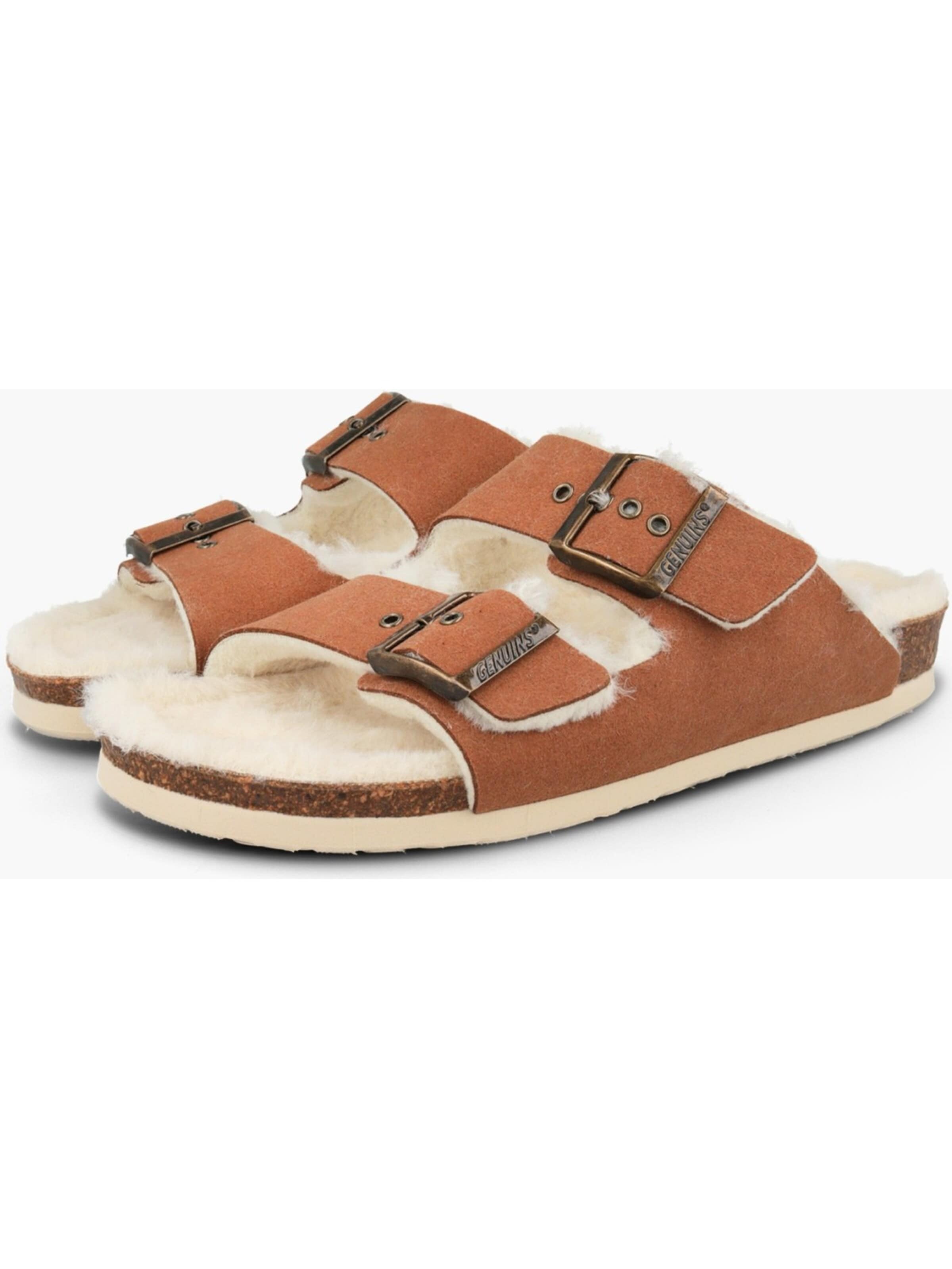 Genuins Mules in Brown