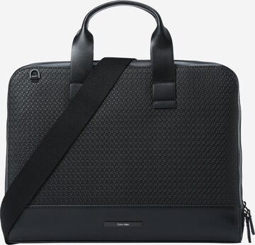 Calvin Klein Laptop bag in Black: front