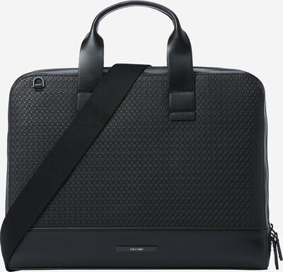 Calvin Klein Sac d’ordinateur portable en noir, Vue avec produit