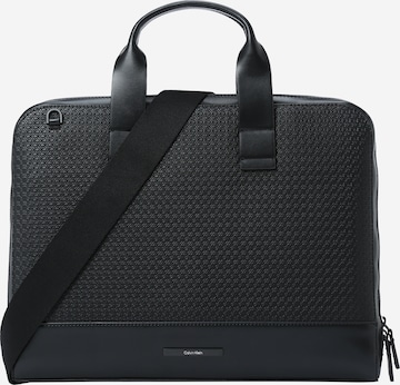 Calvin Klein Laptoptasche in Schwarz: predná strana