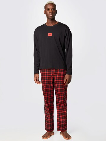 HUGO Pajamas long in Red: front