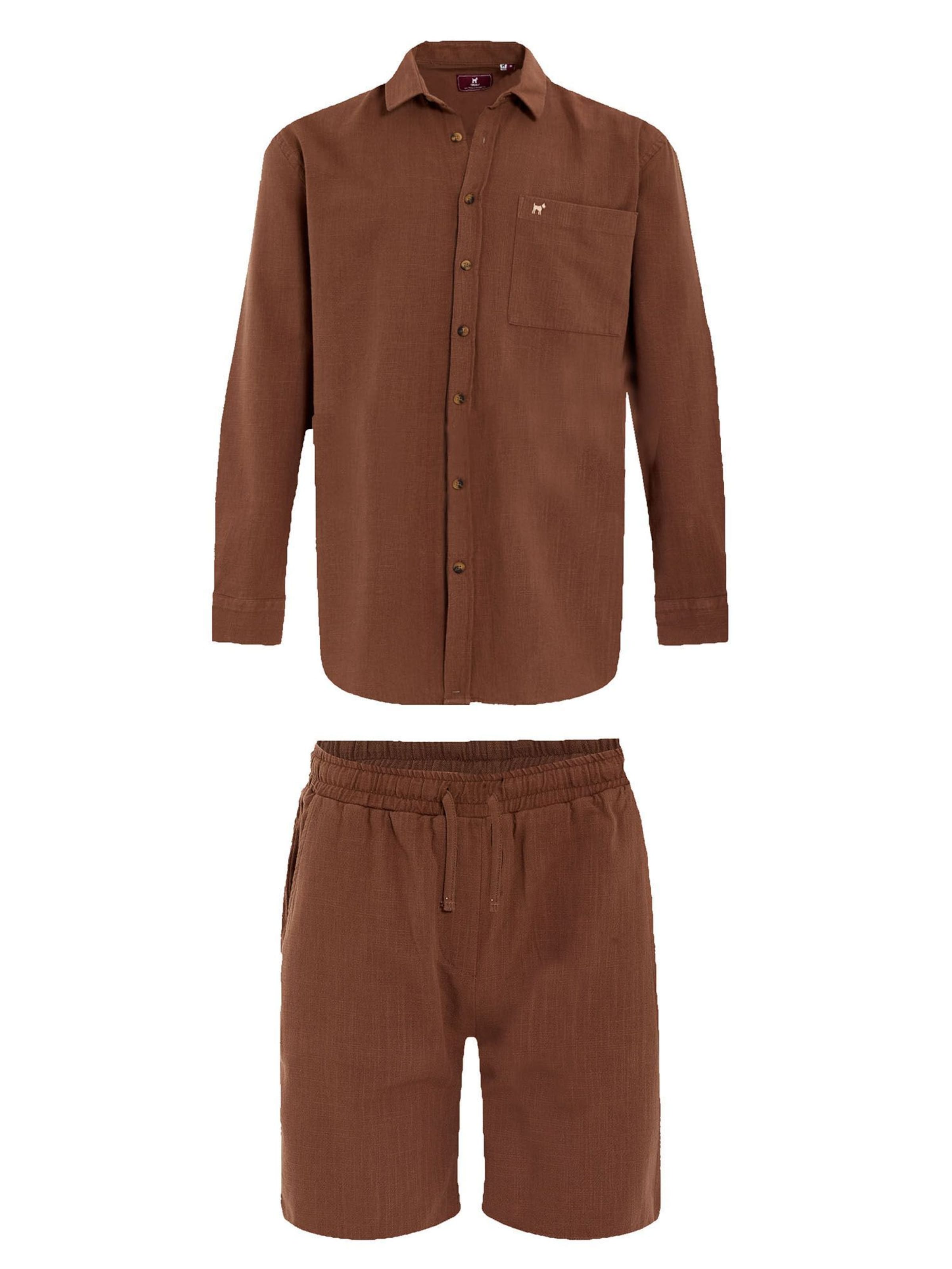 Williot - regular Traje en marrón: frente