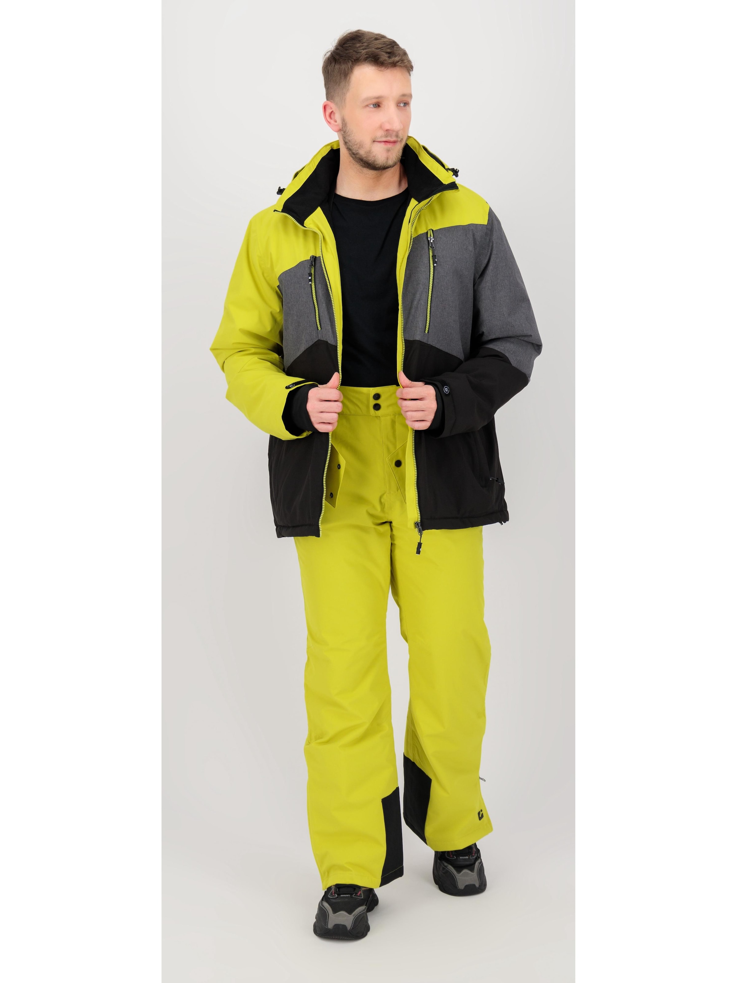 KILLTEC Winter jacket 'KSW 306' in Yellow