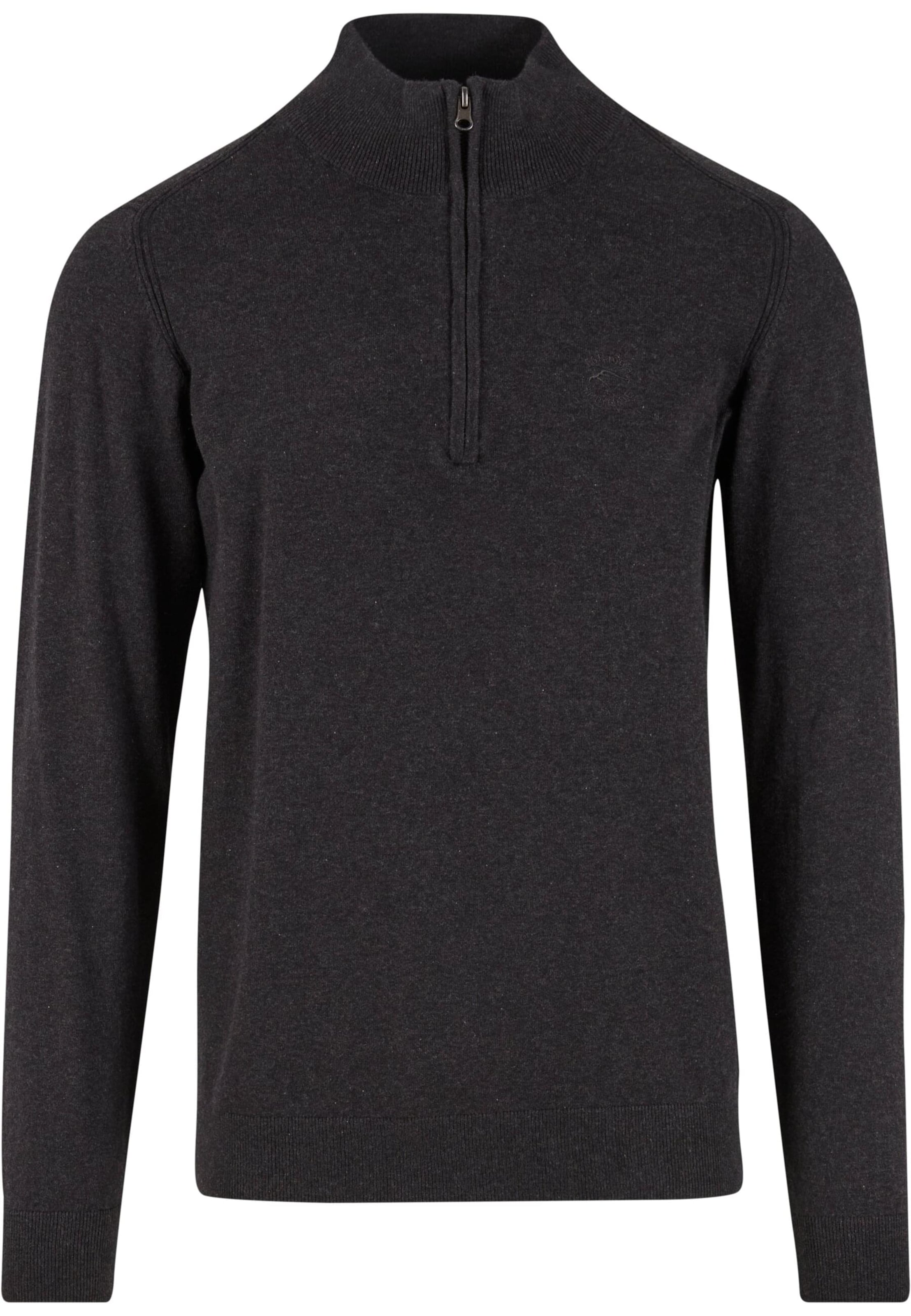 INDICODE JEANS Mikina 'Lilamos' – šedá: přední strana