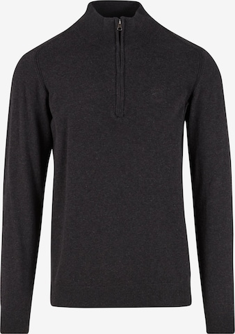 INDICODE JEANS Pullover 'Lilamos' in Grau: Vorderseite