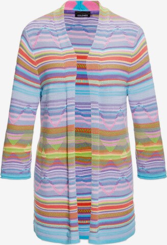 Goldner Knit Cardigan in Mixed colors: front