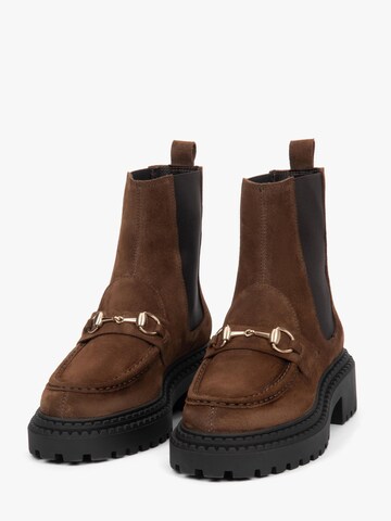 Estro - Botas Chelsea '09-3817' en marrón