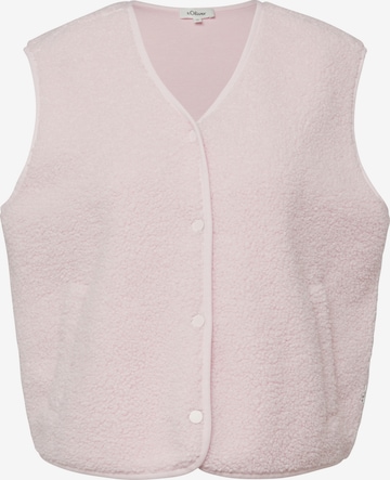 s.Oliver Vest in Pink: front