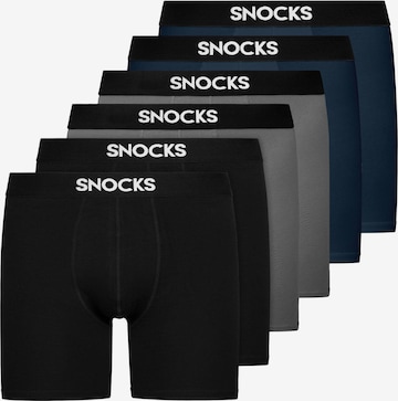 SNOCKS Boxershorts in Gemengde kleuren: voorkant