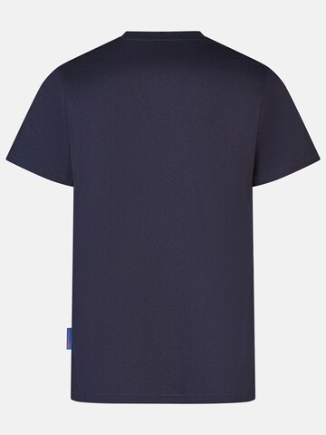 salzhaut Shirt 'Diek - Moin' in Blue: back