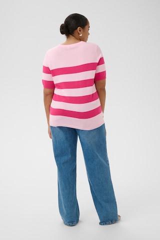 KAFFE CURVE - Pullover 'KClizzy' em rosa