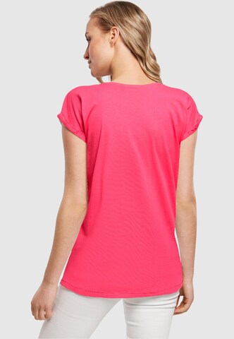 Mister Tee Shirt 'Geometric Retro' in Pink