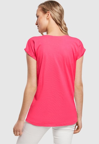 Merchcode Shirt 'Just Start' in Pink