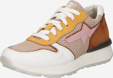 Braqeez Sneaker 'Valery Vienna' i beige: framsida