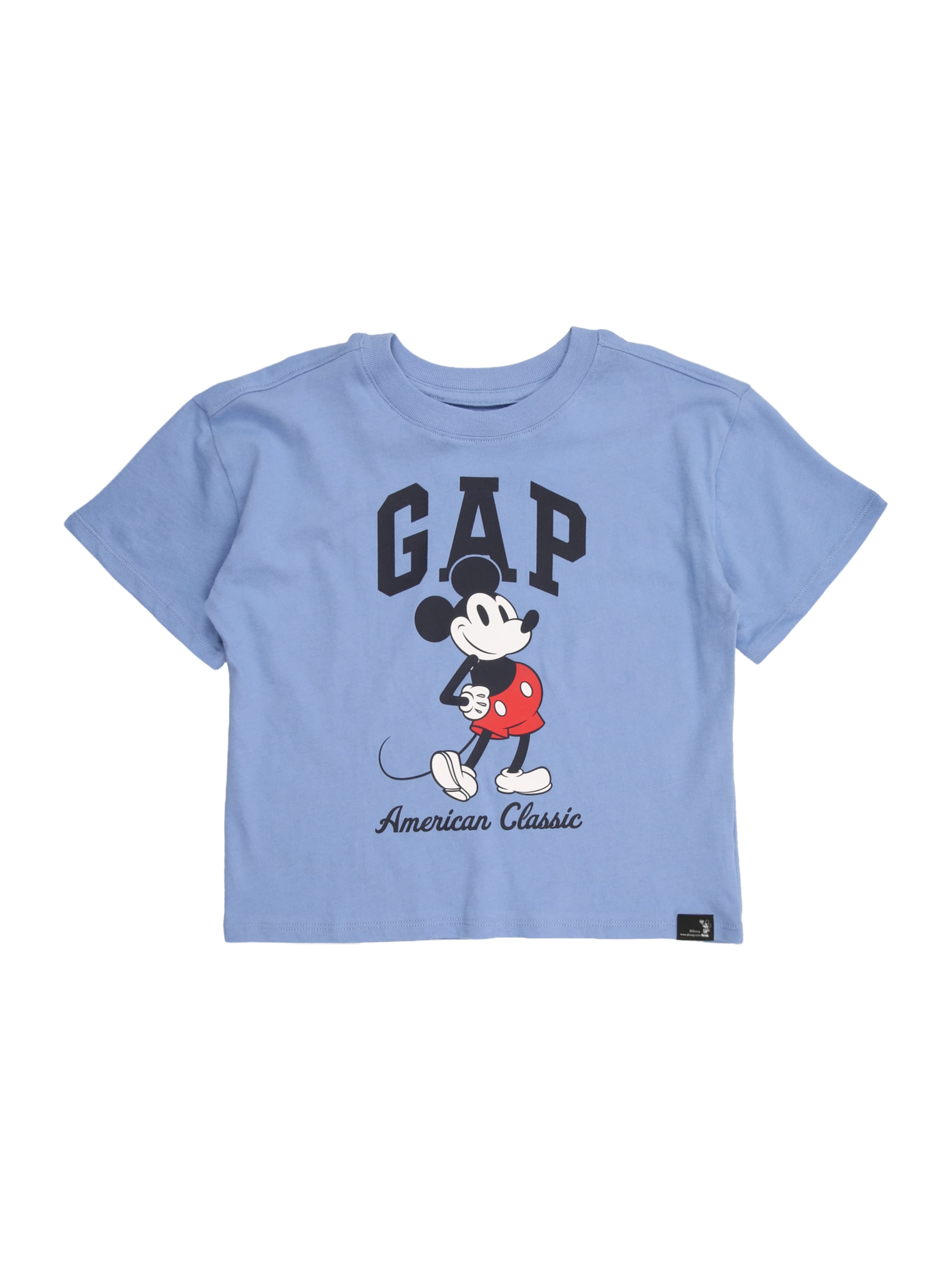 GAP Тениска в синьо: отпред