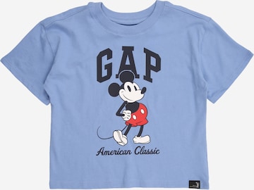 GAP Тениска в синьо: отпред