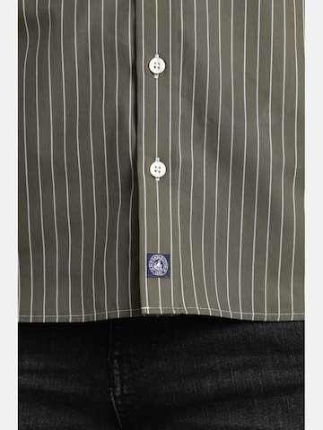 Jan Vanderstorm Comfort fit Button Up Shirt 'Perttu' in Green