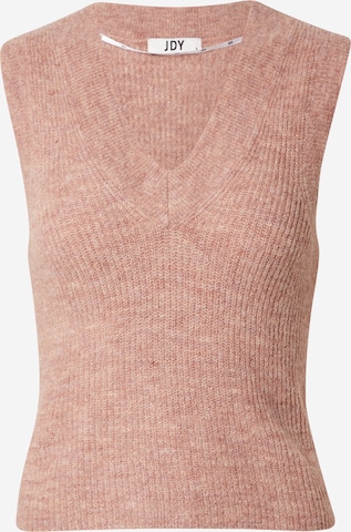 JDY Sweter 'ELANOR' w kolorze różowy: przód