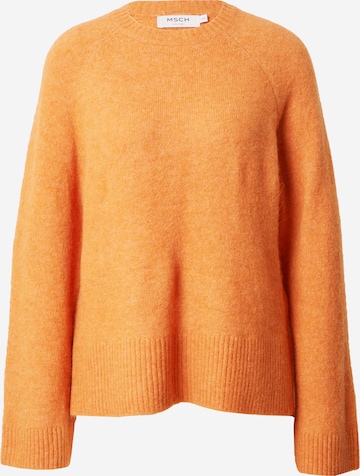 MSCH COPENHAGEN - Pullover 'Ceara Hope' em laranja: frente