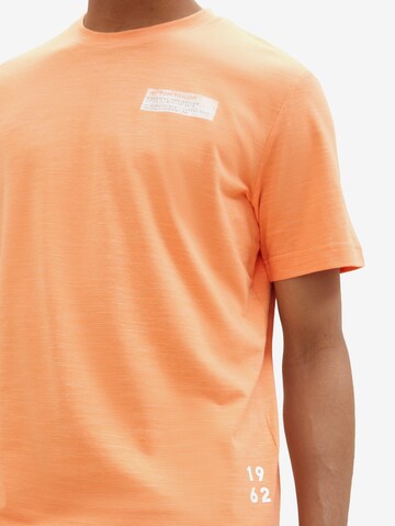 TOM TAILOR Shirt in Orange