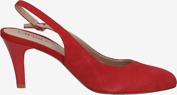 CAPRICE Slingpumps in Rot