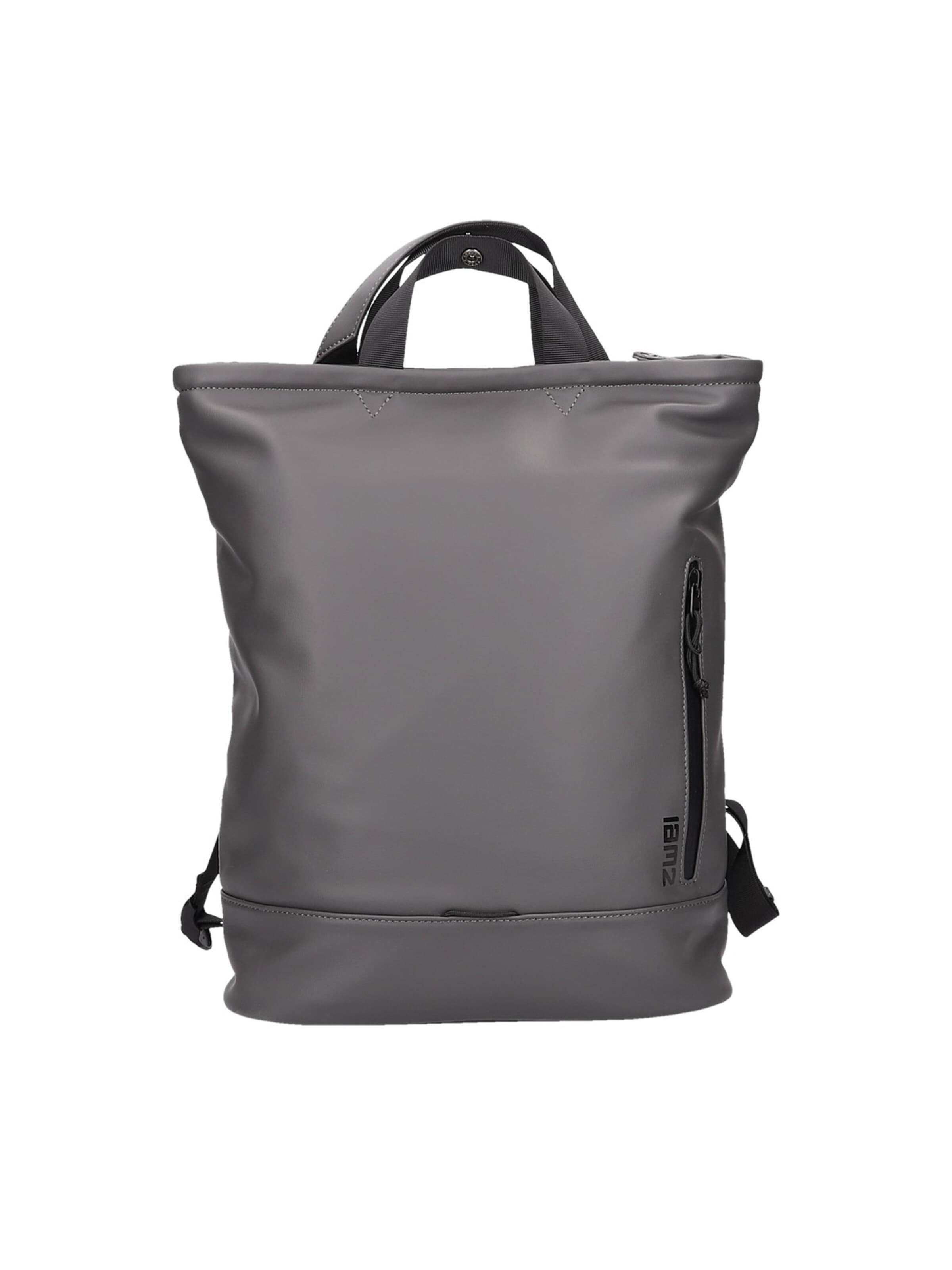 ZWEI Rucksack 'Rucksacktasche CARGO CAR140'‌‌‌‌‌‌‌‌ in Grau: Vorderseite