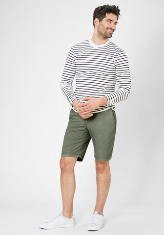 REDPOINT Regular Chino Pants in Green