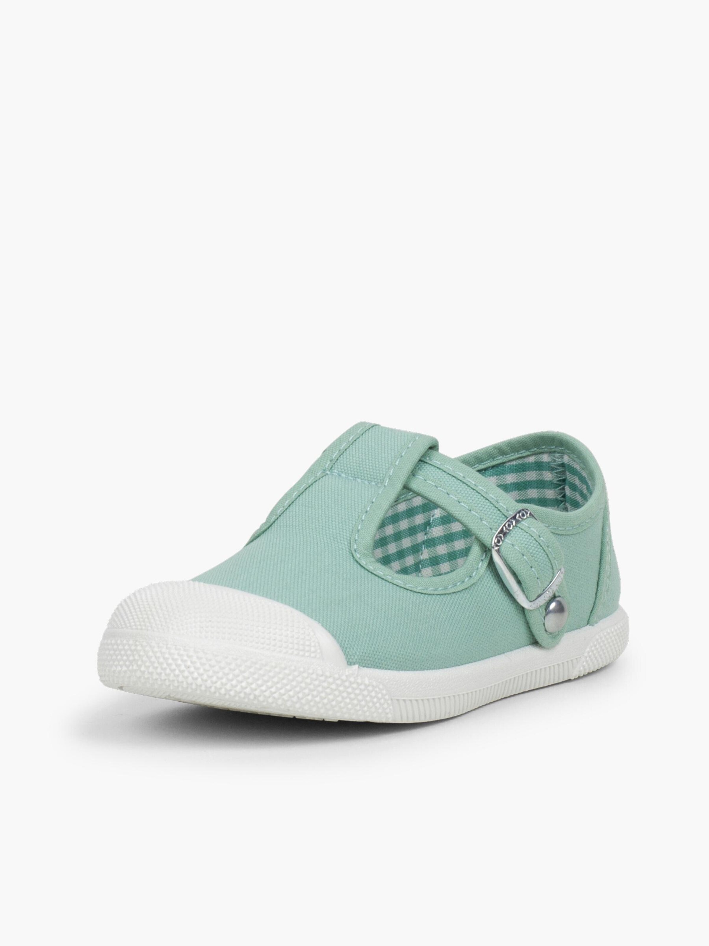 Chaussure basse Pisamonas en vert : devant