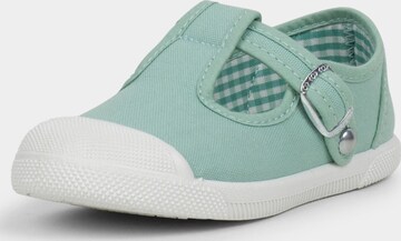 Chaussure basse Pisamonas en vert : devant