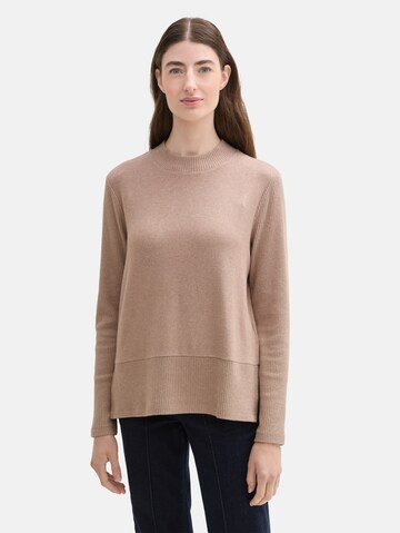 TOM TAILOR Shirt in Braun: Vorderseite