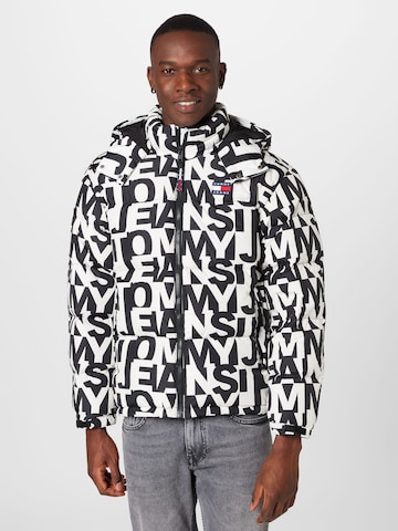 Tommy Jeans Jacke 'ALASKA' in Schwarz: Vorderseite