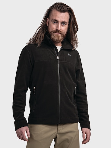 Veste en polaire fonctionnelle 'Urban Fleece Jk Style Karif MNS ' Schöffel en noir : devant