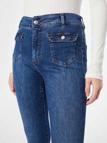 ONLY Flared Jeans 'Ebba' in Blauw