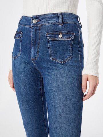 ONLY Flared Jeans 'Ebba' in Blauw