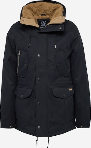 Parka d’hiver 'STARGET' Volcom en noir : devant