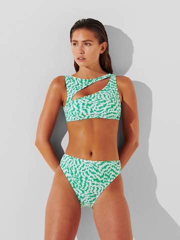 Karl Lagerfeld Bustier Bikinitopp i grønn