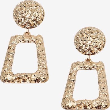 SOHI Earrings 'Teya' in Gold: front