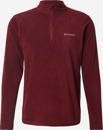 COLUMBIA Спортивная кофта 'Klamath Range™ II' в Красный: спереди