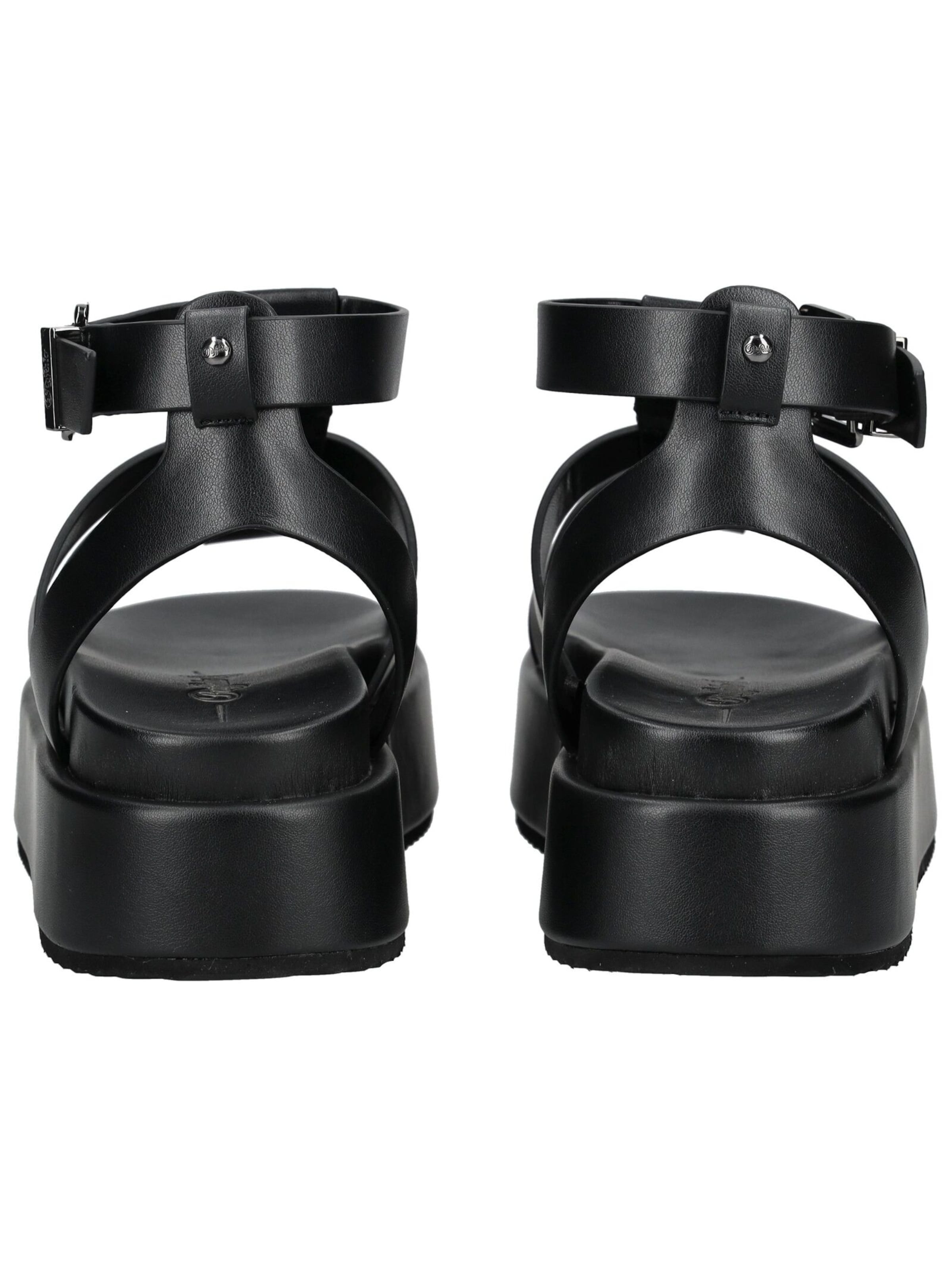 BUFFALO Strap sandal in Black