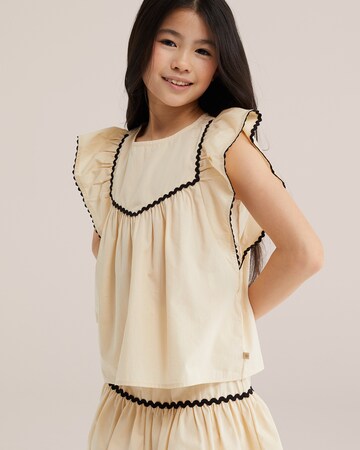WE Fashion Blus i beige: framsida