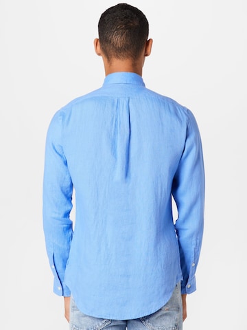 Coupe slim Chemise Polo Ralph Lauren en bleu