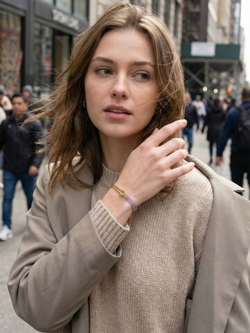 Nemomatheo Bracelet 'Twist' in Purple