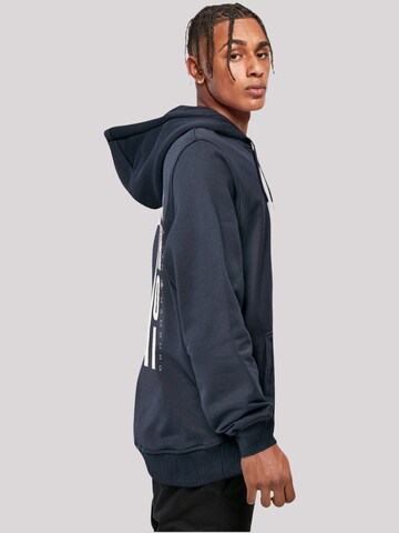 Sweat-shirt 'Ahoi Anker Crop Knut & Jan Hamburg' F4NT4STIC en bleu