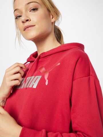 PUMA Sportsweatshirt i rød