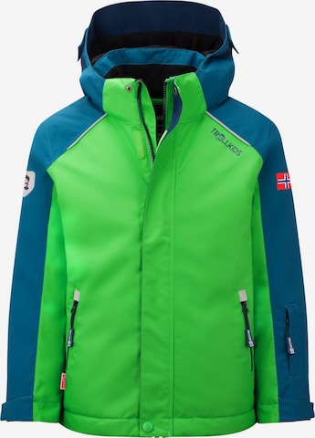 TROLLKIDS Winter Jacket in Blue: front