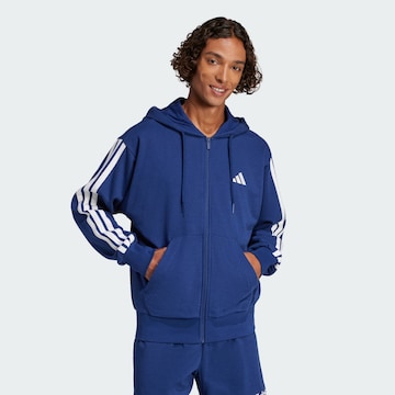 ADIDAS SPORTSWEAR Sportsweatvest 'Essentials' in Blauw: voorkant